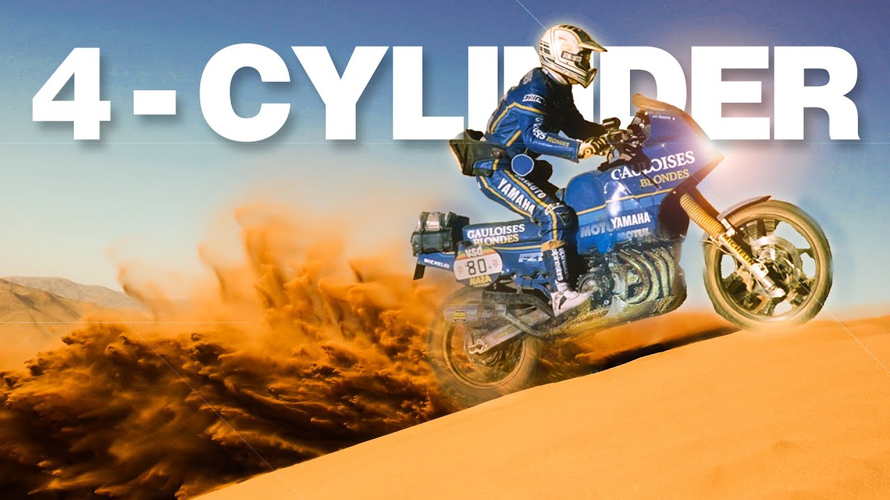Kiedy Yamaha zabrała 4-cylindrowy Superbike na Dakar!