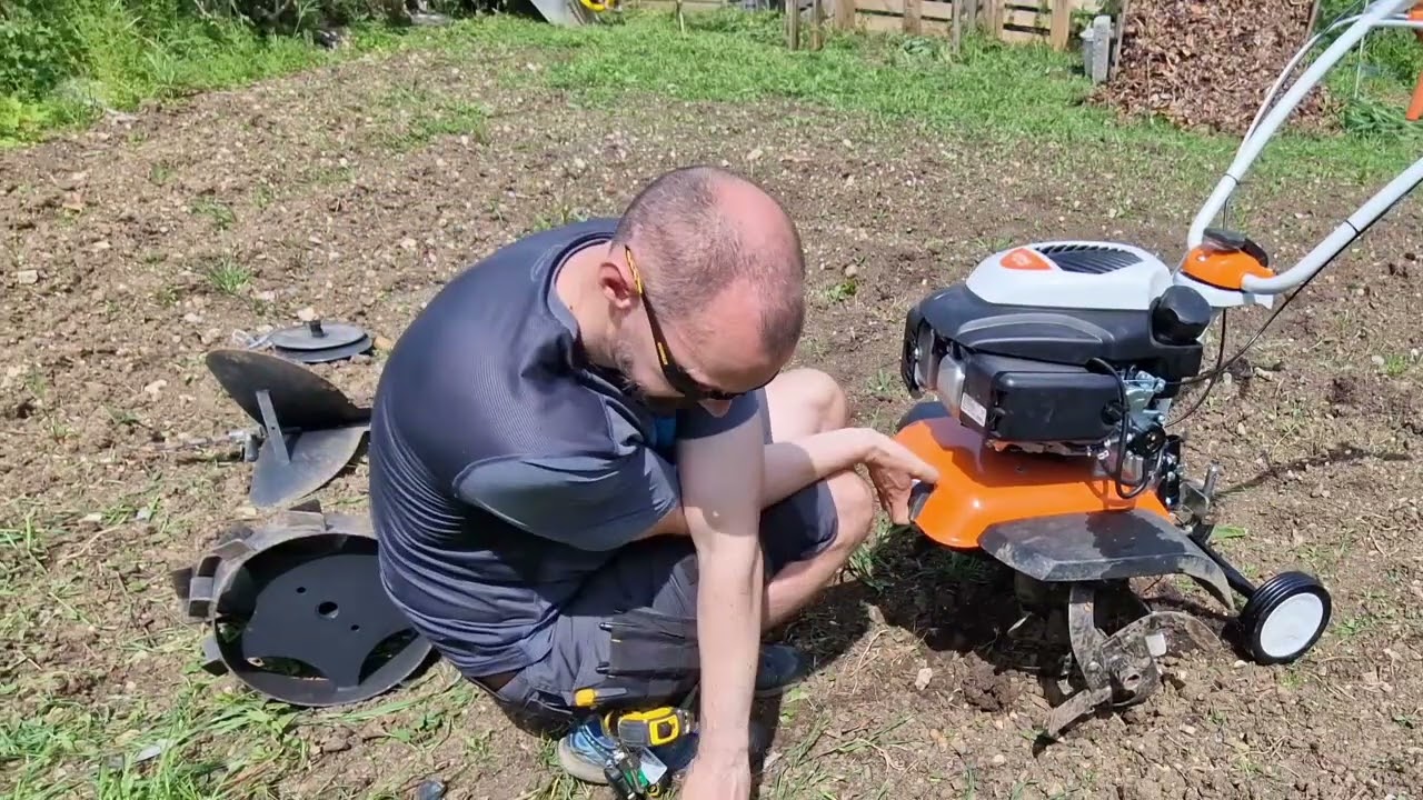 Обзор бензинового культиватора Stihl MH 585 и навесного оборудования