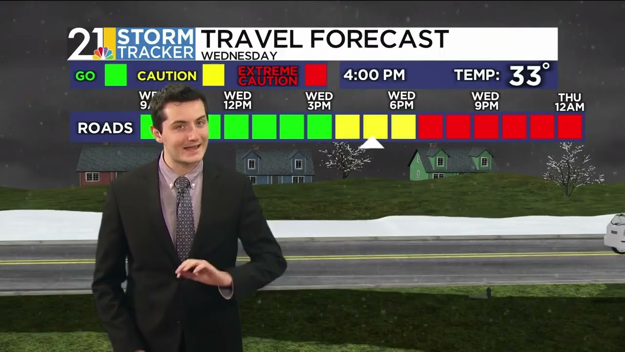Прогноз погоды на среду от Гэвина (WFMJ) (14.01.2026)