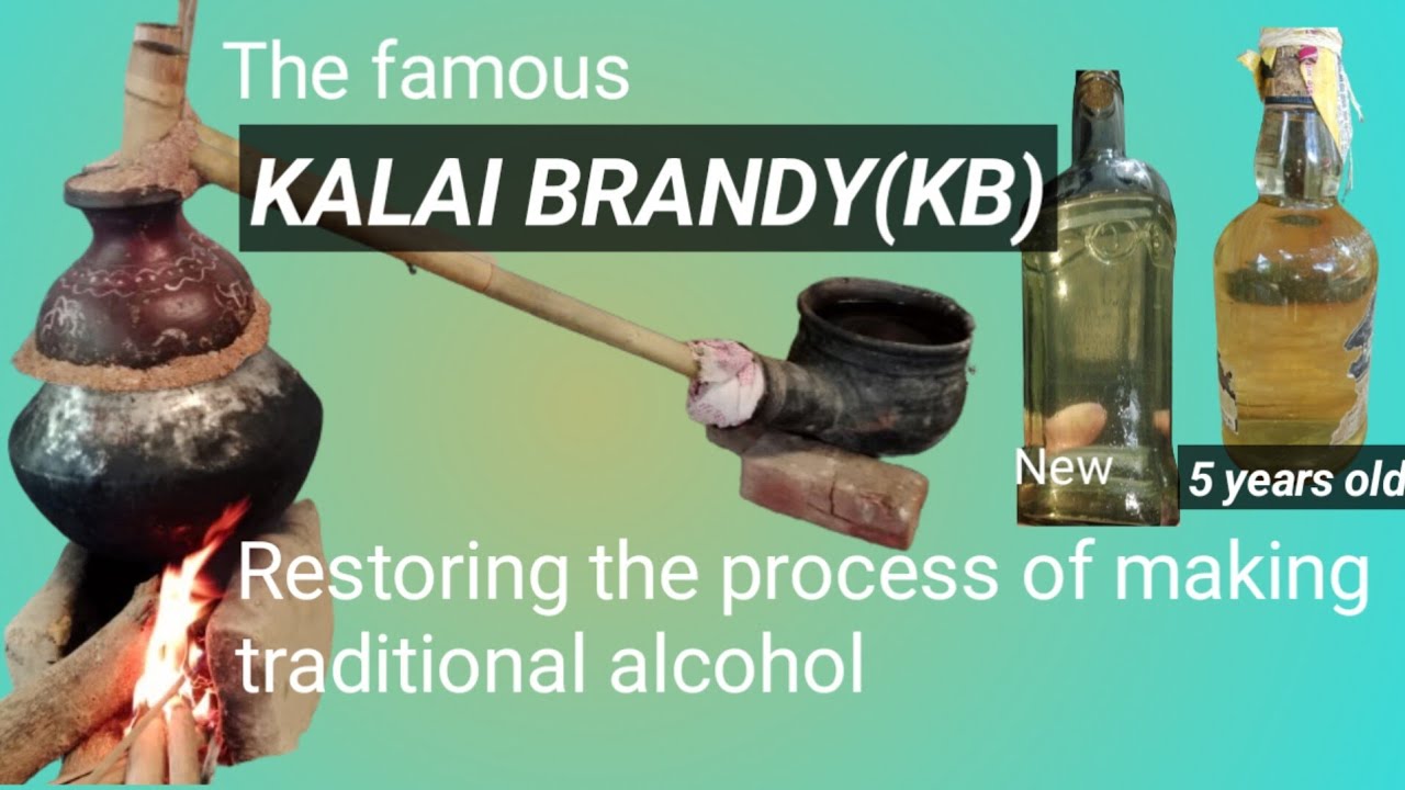 kalai brandy making process/KB making process/ traditional liquor making of kalai tribe