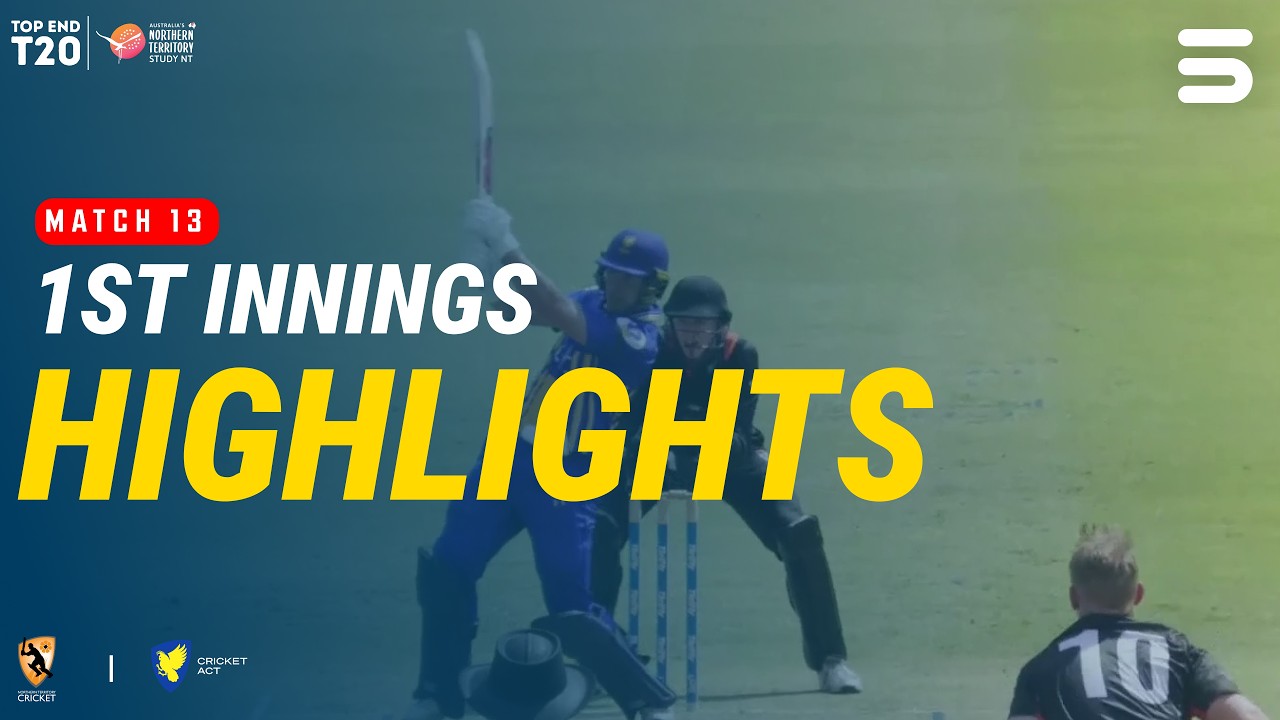 ACT Comets Highlights | NT Strike vs ACT Comets | Top End T20 2026 | Match 13 | ZP1H