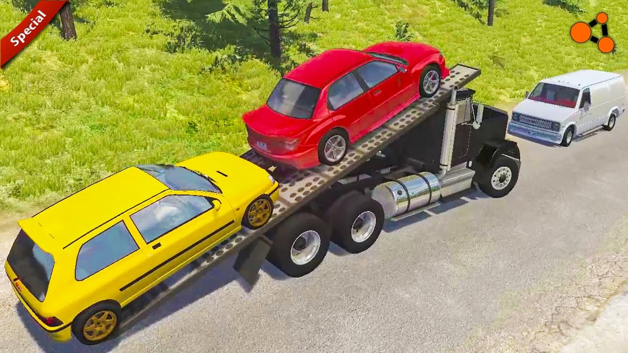 Beamng drive - Random Vehicles Crashes #4