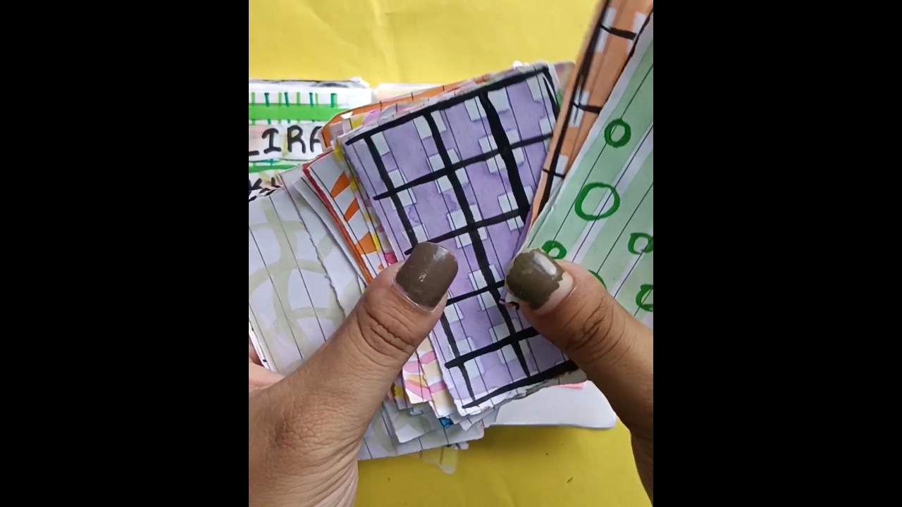 Handmade journal ideas 🌈✨ #diy #journal #viral #shorts