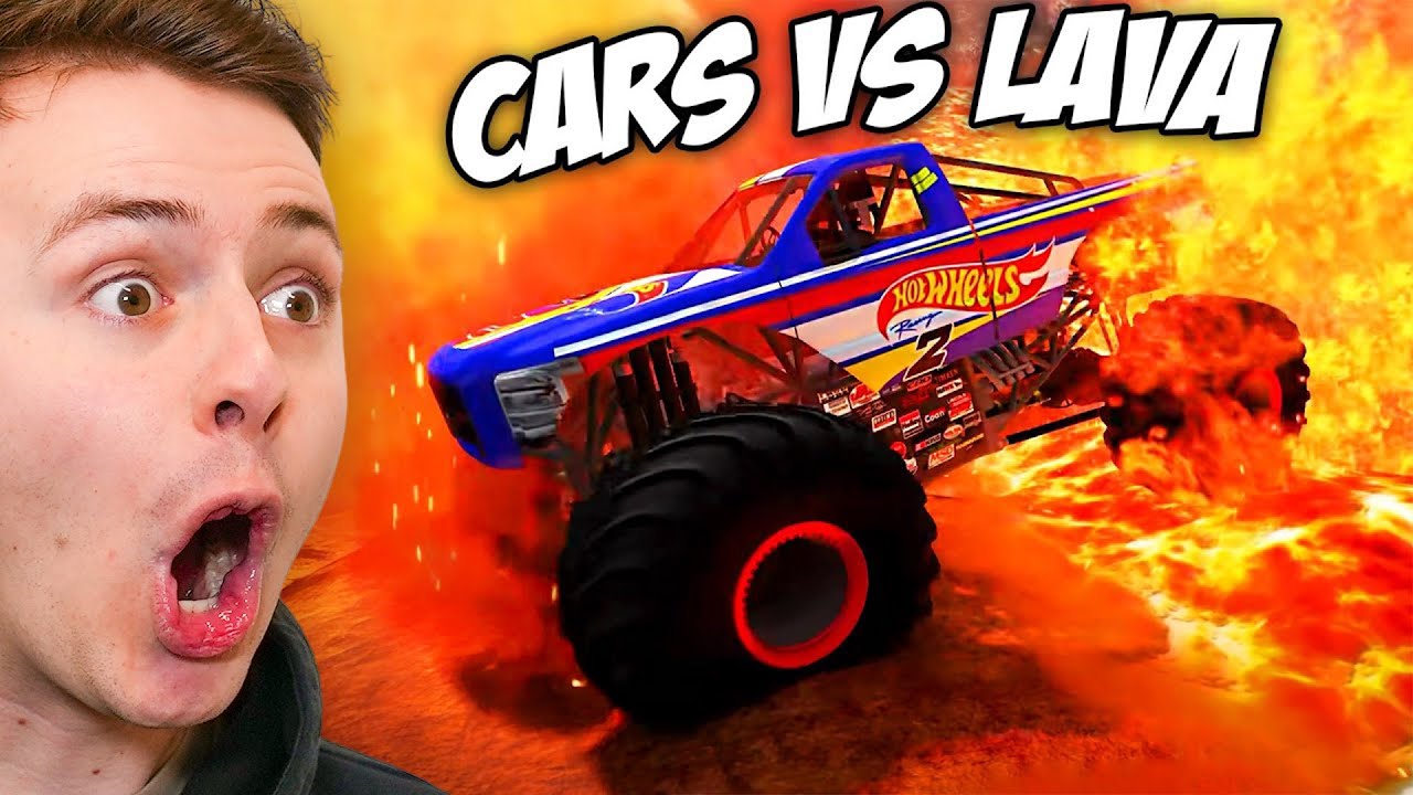 Co se stane, když AUTO VJEDE DO LÁVY?! 🔥