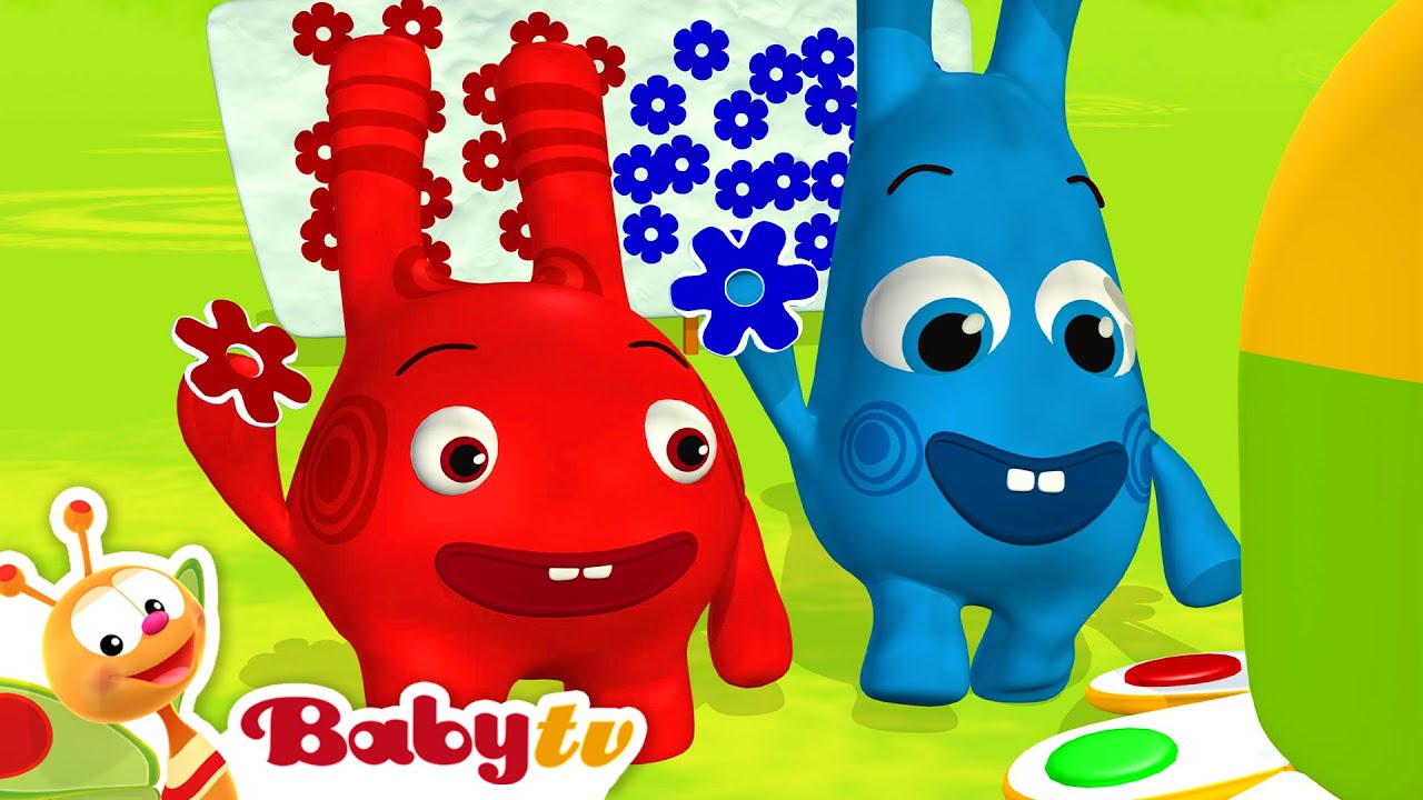 Creare un Giardino di Fiori con i Timbri 🎨🌸 | Divertimento con Amici @BabyTVIta