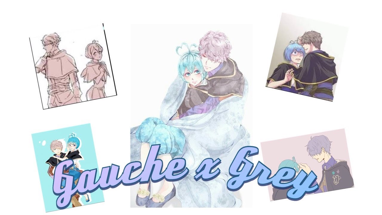 Gauche x Grey🤍💙 ~comics~ || Black Clover ☘️||