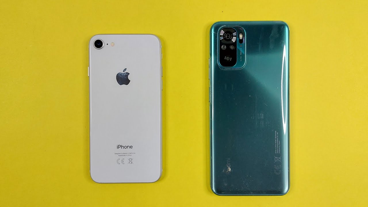 iPhone 8 Vs Redmi Note 10 | SPEED TEST