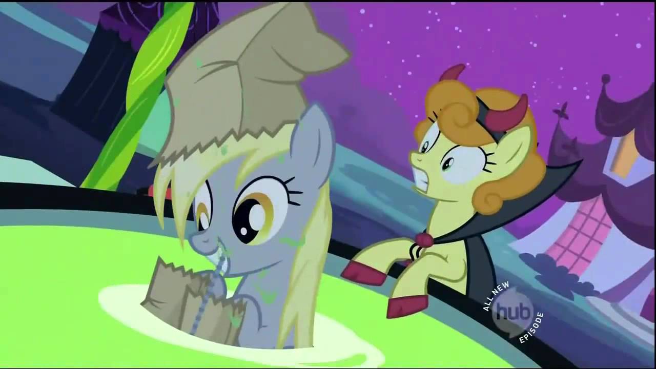 Derpy and Carrot Top