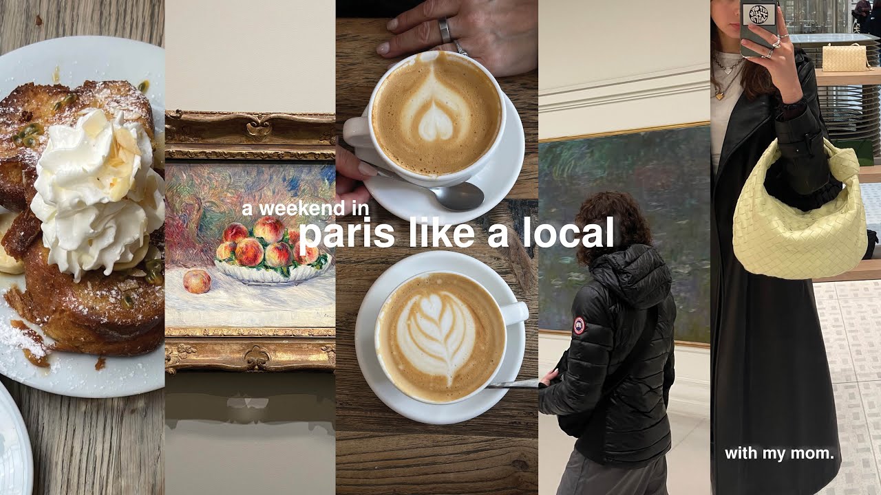 A perfect week in Paris with my mom |  coffee shops, museums, shopping, and an ideal itinerary.