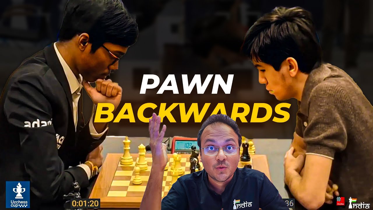 When Praggnanandhaa pushed his pawn backwards | Pragg vs Sindarov | UZChess Cup 2025