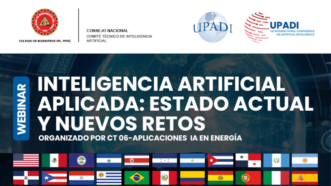 Webinar: INTELIGENCIA ARTIFICIAL APLICADA: ESTADO ACTUAL Y NUEVOS RETOS