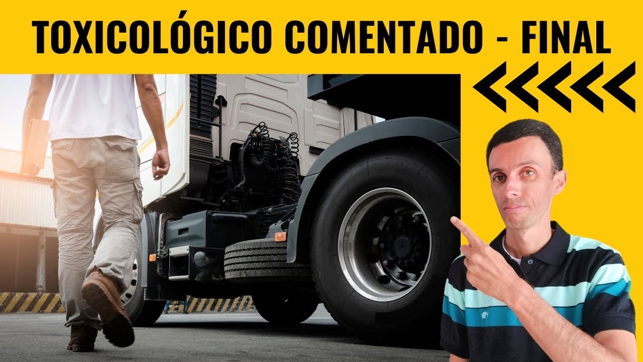 RESOLUÇÃO EXAME TOXICOLÓGICO PARA RENOVAÇÃO DA CNH COMENTADA PARTE 3 FINAL