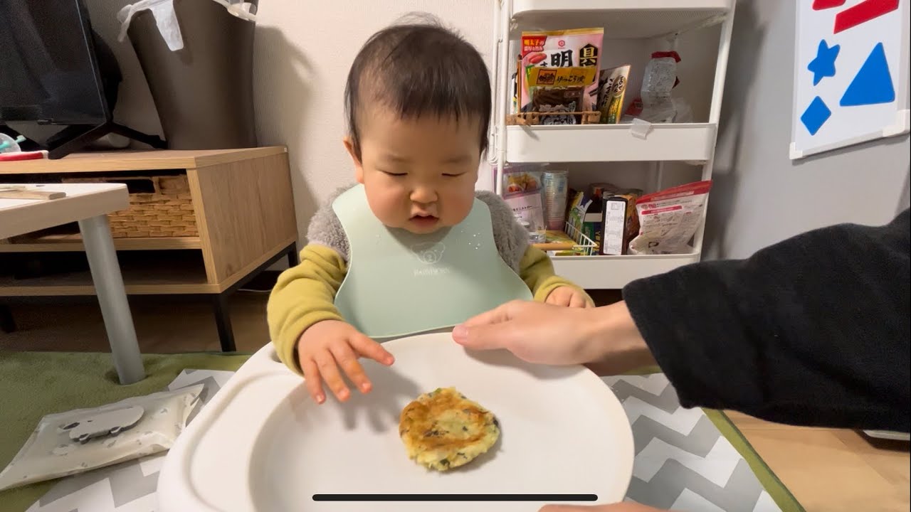 【1歳離乳食】食べさせ方を変えてみました。 1 year old baby foodI changed the way I feed him.