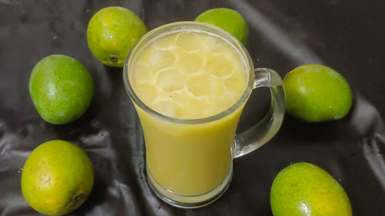 Kacchi Keri ka instant Sharbat | Tangy and Sweet Raw Mango Sharbat 🤤🧃