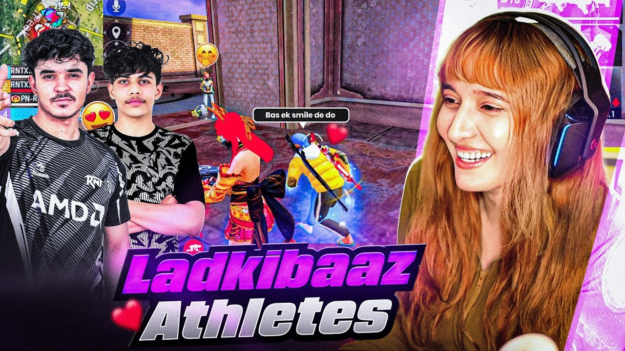 E Sports Athletes Became Ladkibaaz After Seeing My Bestfriend 😂 - Garena Free Fire