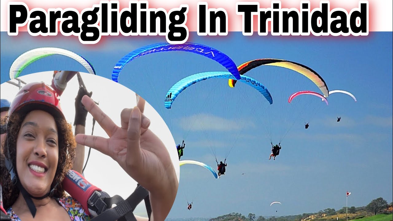 Paragliding In Trinidad | Flying Over the Manzanilla Beach and The Nariva Swamp | Trinidad Youtuber