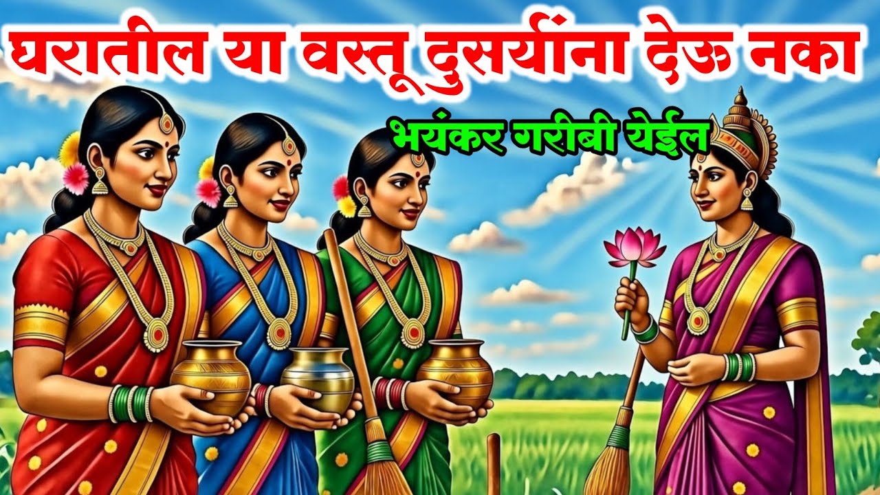 माता लक्ष्मी सागतात की घरातील 5 वस्तू दुसऱ्यांना दिल्यास येते भयंकर दारिद्र्य | Mata Lakhsmi