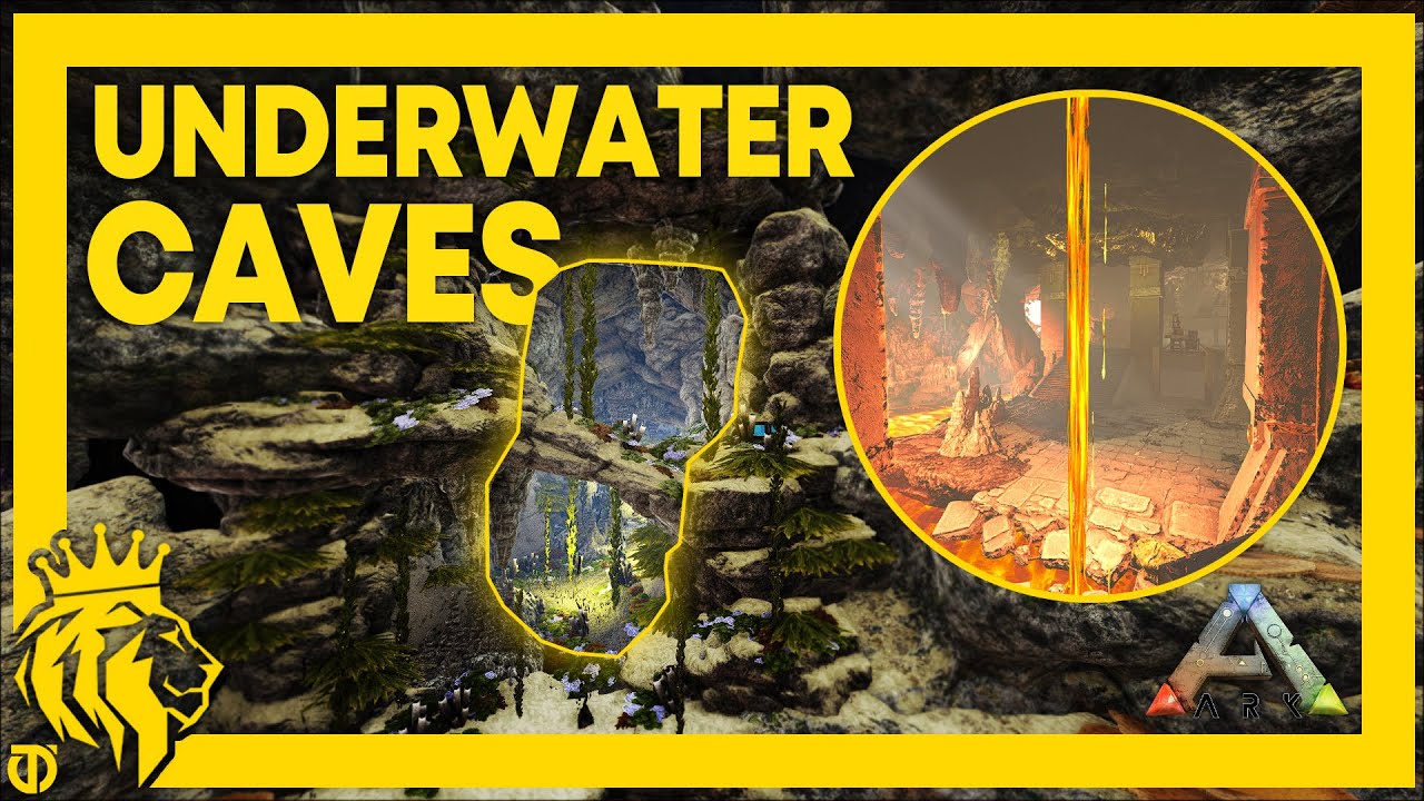 TOP 10 OP UNDERWATER CAVES on ARK! | ARK: Survival Evolved