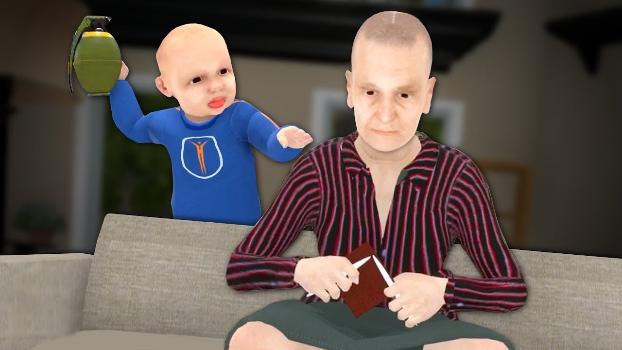 Oma wird GET8TET! (lustigstes Game der WELT) | Granny Simulator