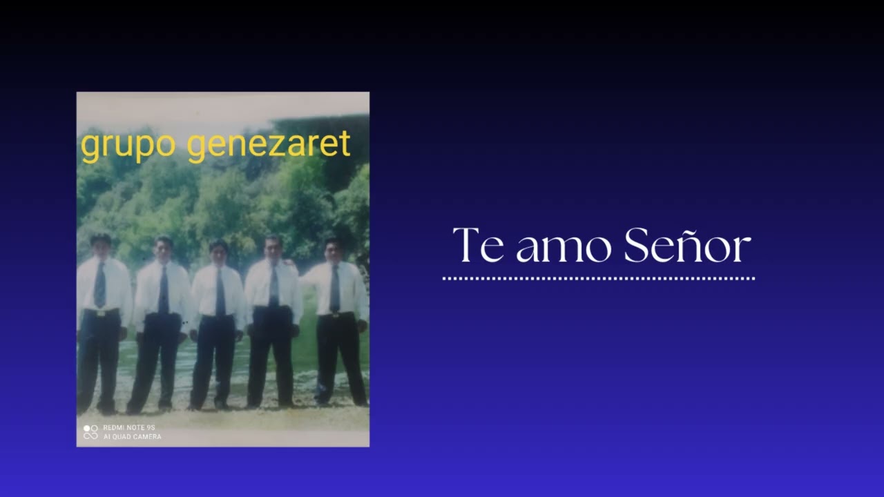 Te amo Señor