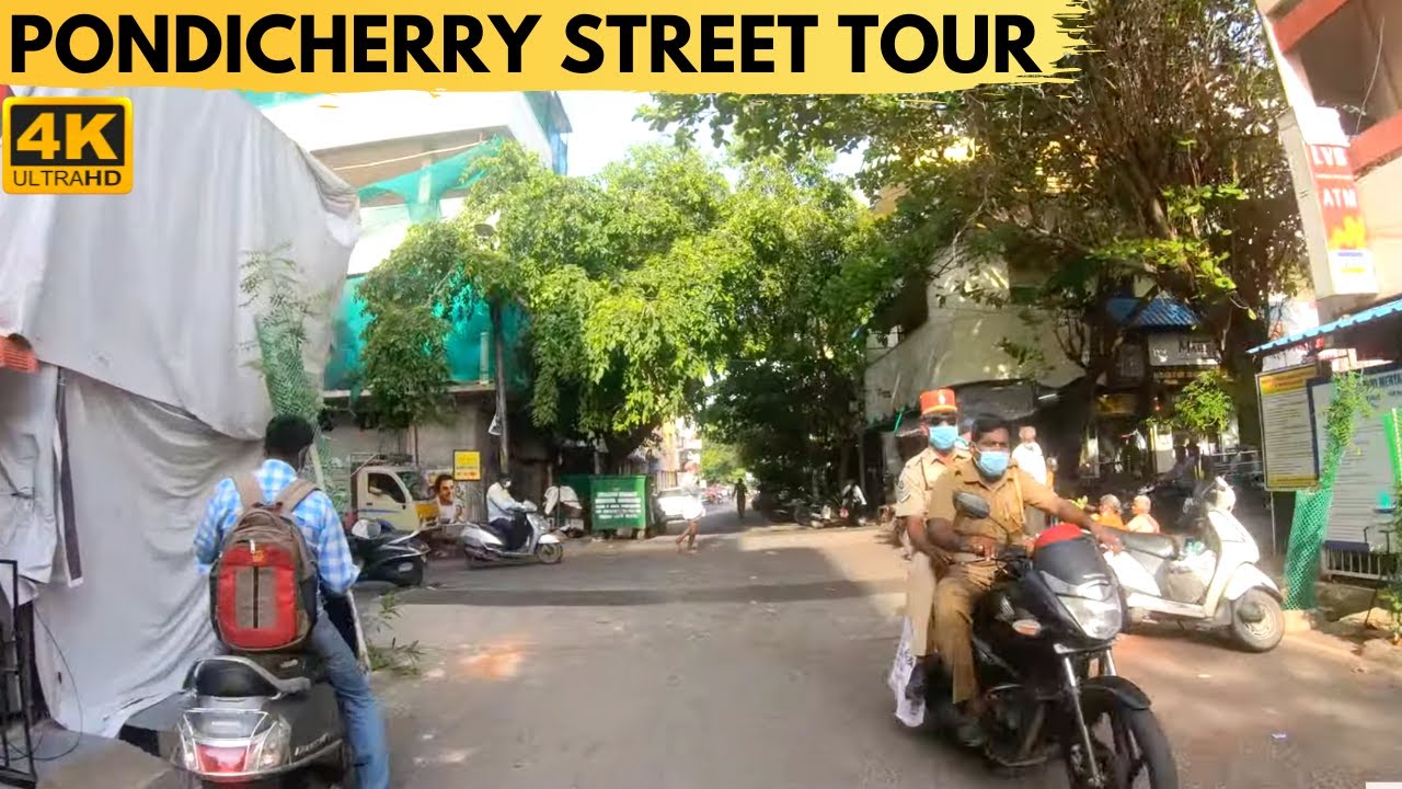 VYSIAL STREET | பாண்டிச்சேரி | HERITAGE TOWN | PONDICHERRY | 4K VIRTUAL TOUR