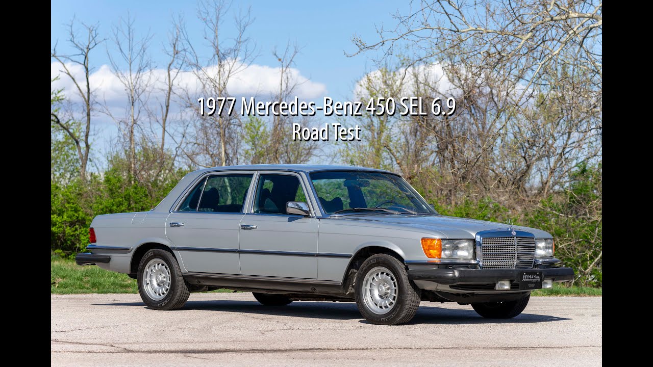 1977 Mercedes Benz 450 SEL 6 9 - Road Test (External Mic)