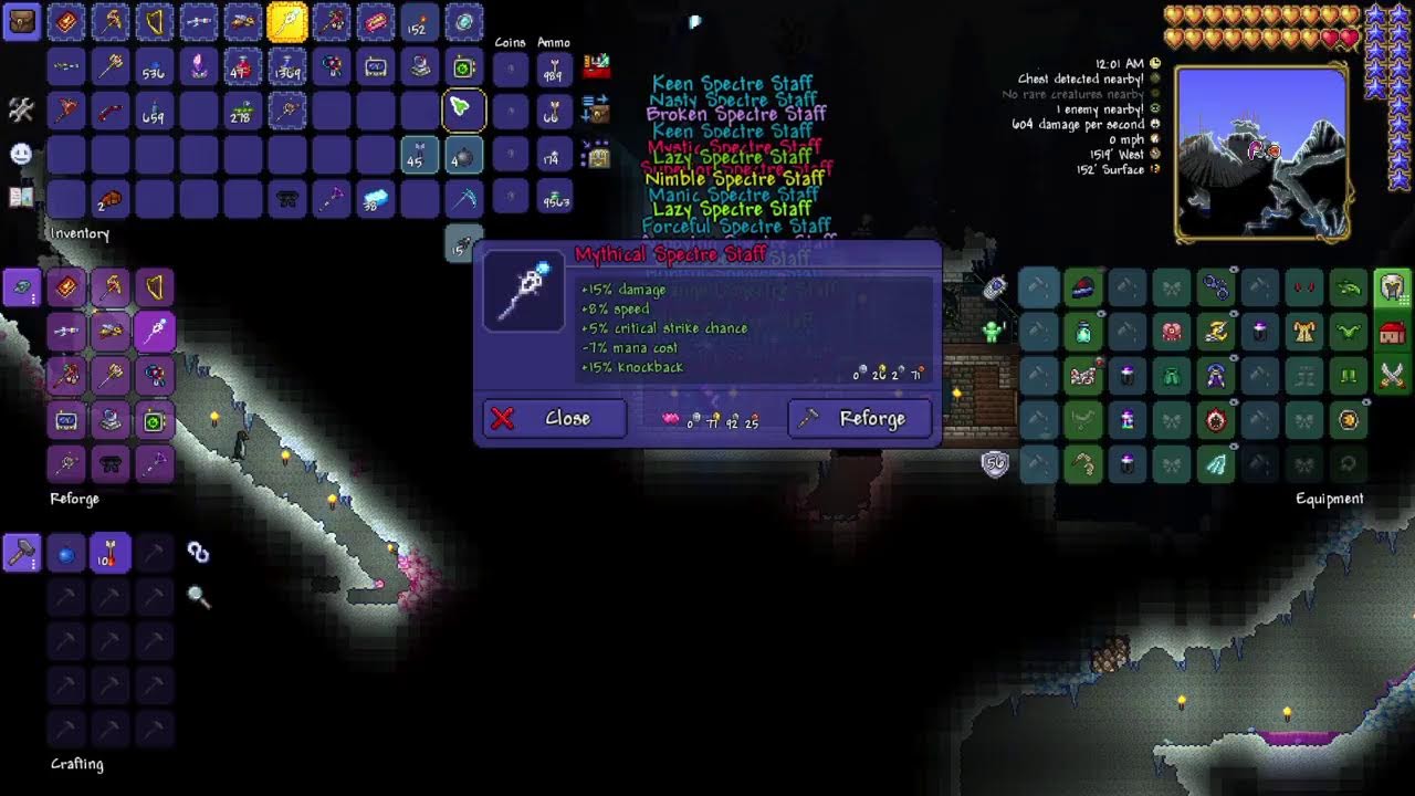 Terraria Using Magic Tricks to beat everything (Live)