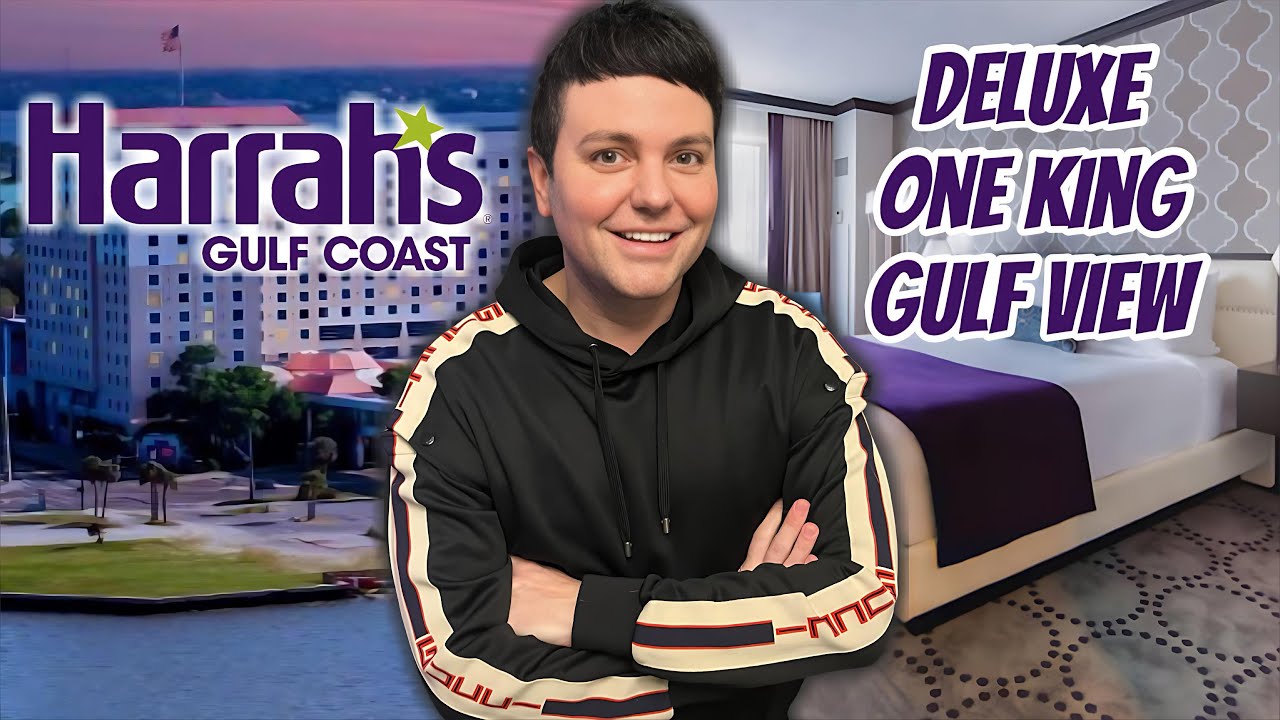 Обзор номера Deluxe King в отеле Harrah’s Gulf Coast | Отзыв о номере Gulf View (Стоит ли оно того?)