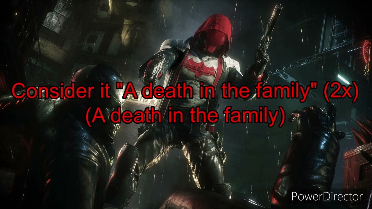 D.I.T.F (Death In The Family) By Divide Music (A Jason Todd/Red Hood Lyrics Video)