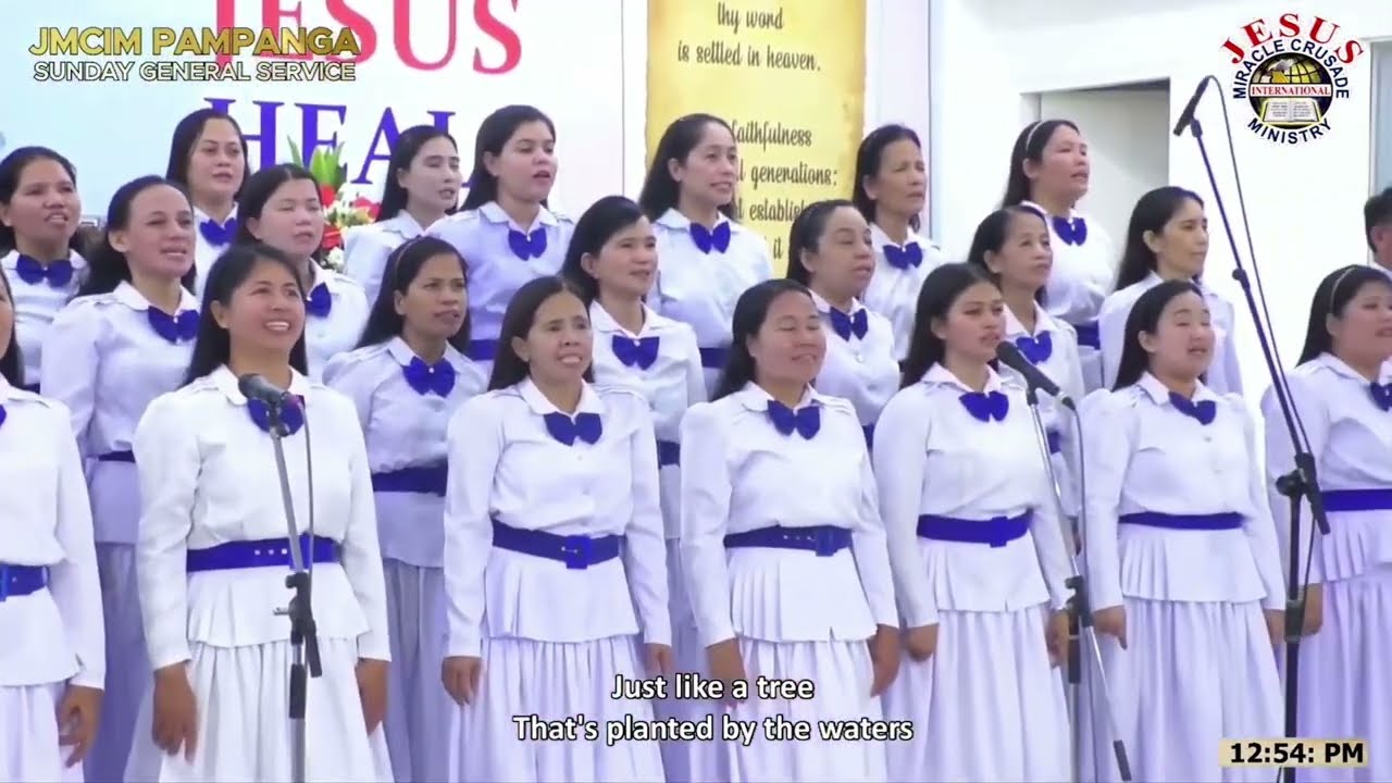 I Shall Not Be Moved | JMCIM PAMPANGA JESUS FINEST GENERATION CHOIR 072025