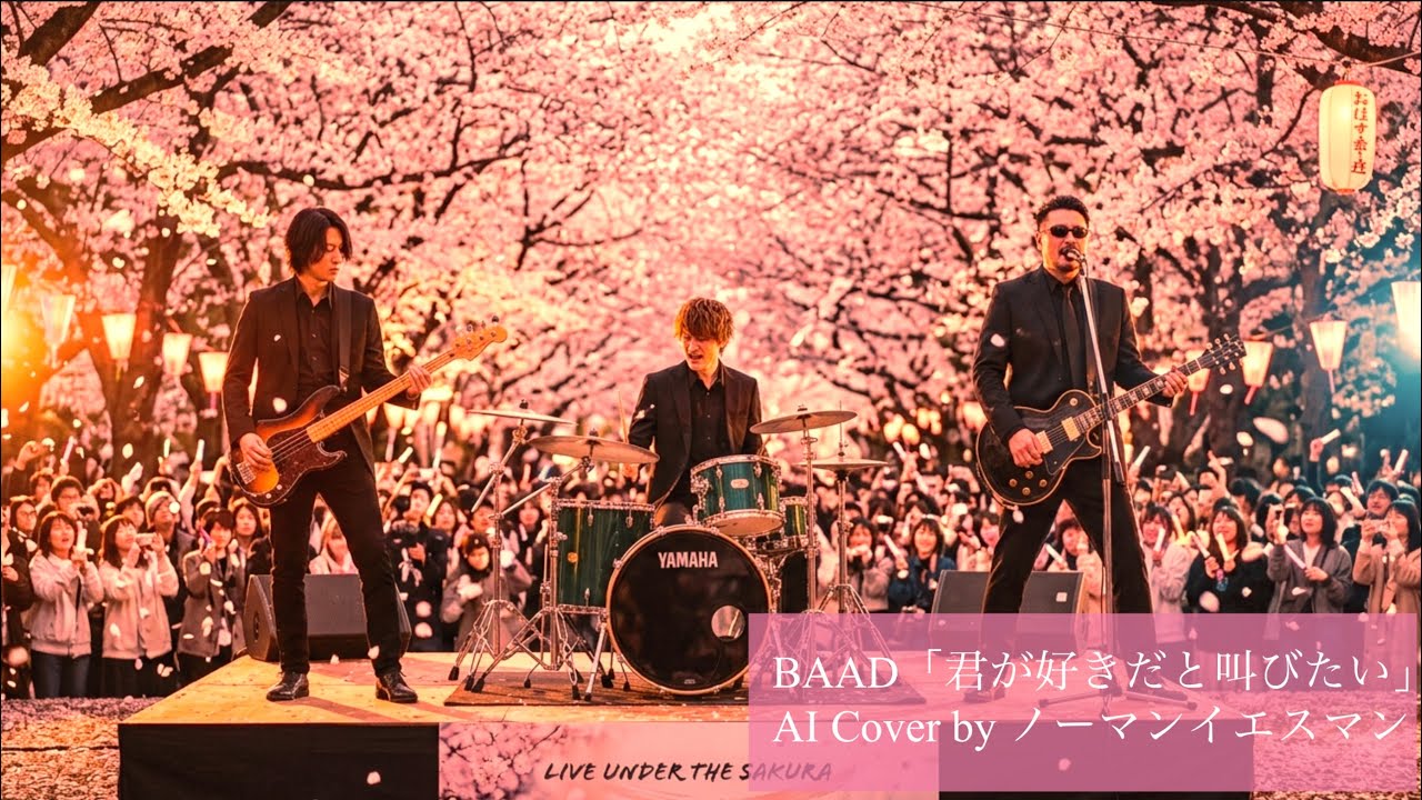 BAAD「君が好きだと叫びたい」AI Cover #ai作曲 #aicover 