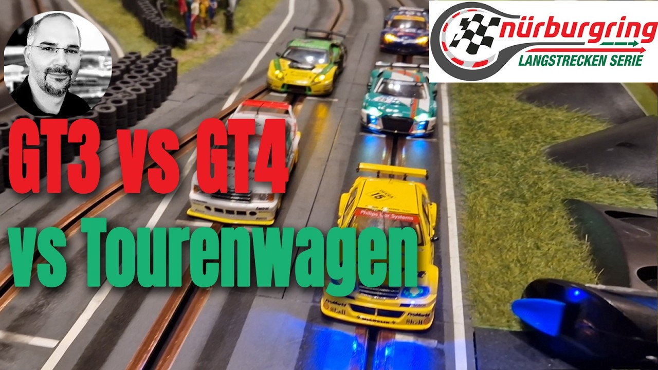 Carrera Rennbahn: Nervenkitzel pur! Kommentiertes Rennen mit spektakulären Überholmanövern!