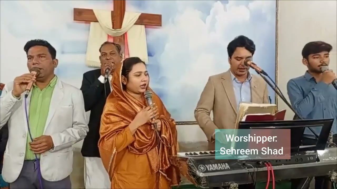 Live worship in our || C.P.M Church Hyderabad || with my worship team worshipper sehreem shad