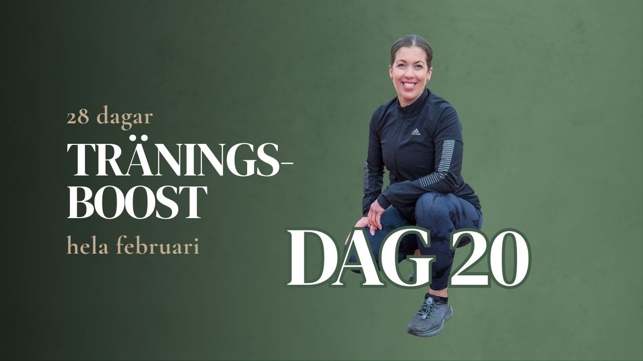 DAG 20 - PILATES MED VIKTER I Februariutmaningen