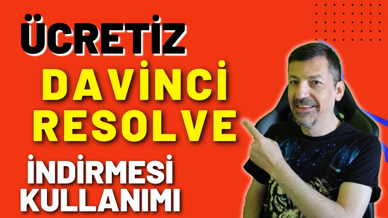 ÜCRETSİZ || Davinci Resolve Kullanımı