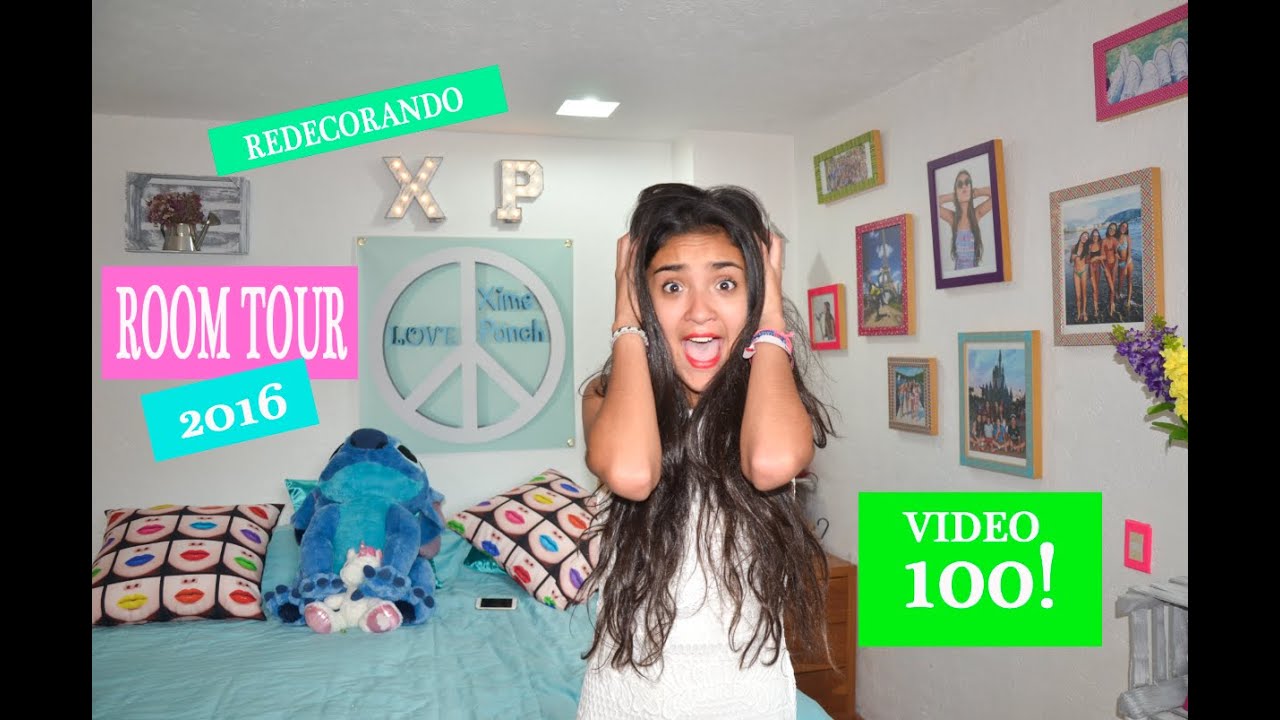 ROOM TOUR 2016 REDECORANDO Video 100! Xime Ponch