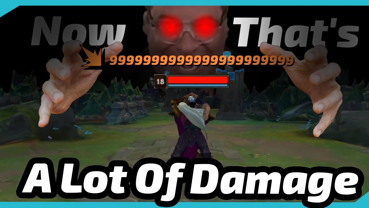 Highest Damage Possible in League of Legends