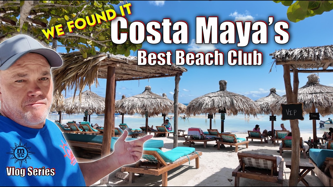 Из Коста-Мая в Махауаль: мы нашли ЛУЧШИЙ скрытый пляж! Влог: круиз на MSC Seascape