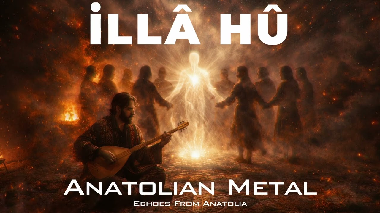 İllâ Hû | Metal Cover | Anatolian Folk | AI Music