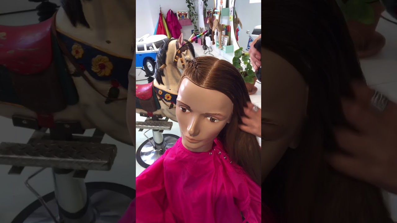 VLECHTVIDEO 5. Invlechten en opvlechten - De Kinderkapper Amsterdam