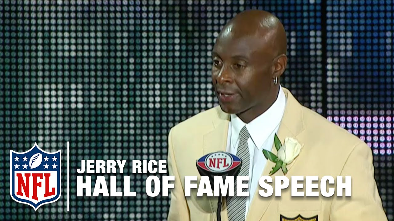 Best of Jerry Rice's Hall of Fame Speech | NFL