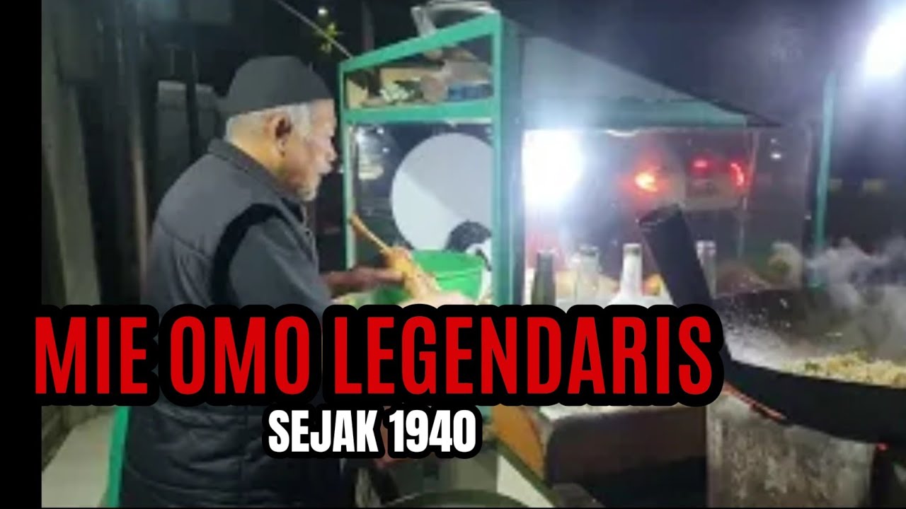 MIE OMO LEGENDARIS SEJAK 1940 DENGAN CITARASA YANG KHAS . #viral #bandung #kuliner #jajanan #legend