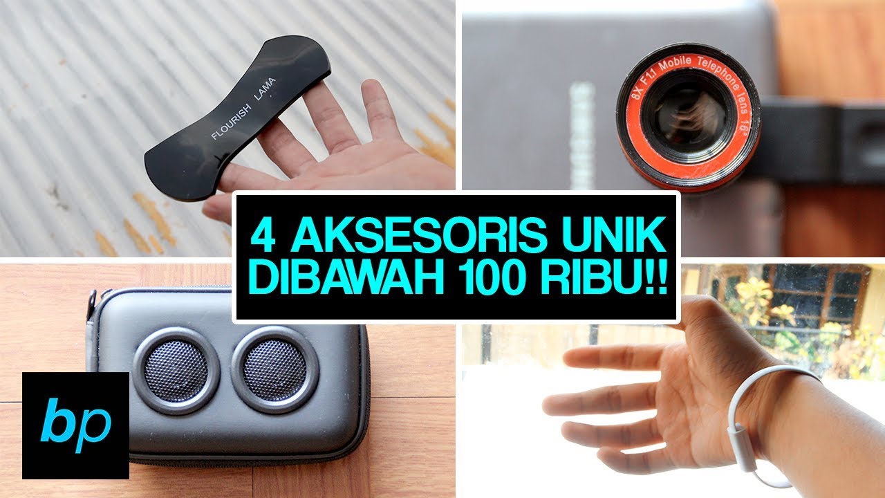 4 AKSESORIS SMARTPHONE TER KEREN & UNIK!!! (Nomer 4 FAIL?) Unboxing & Review INDONESIA | Buka paket