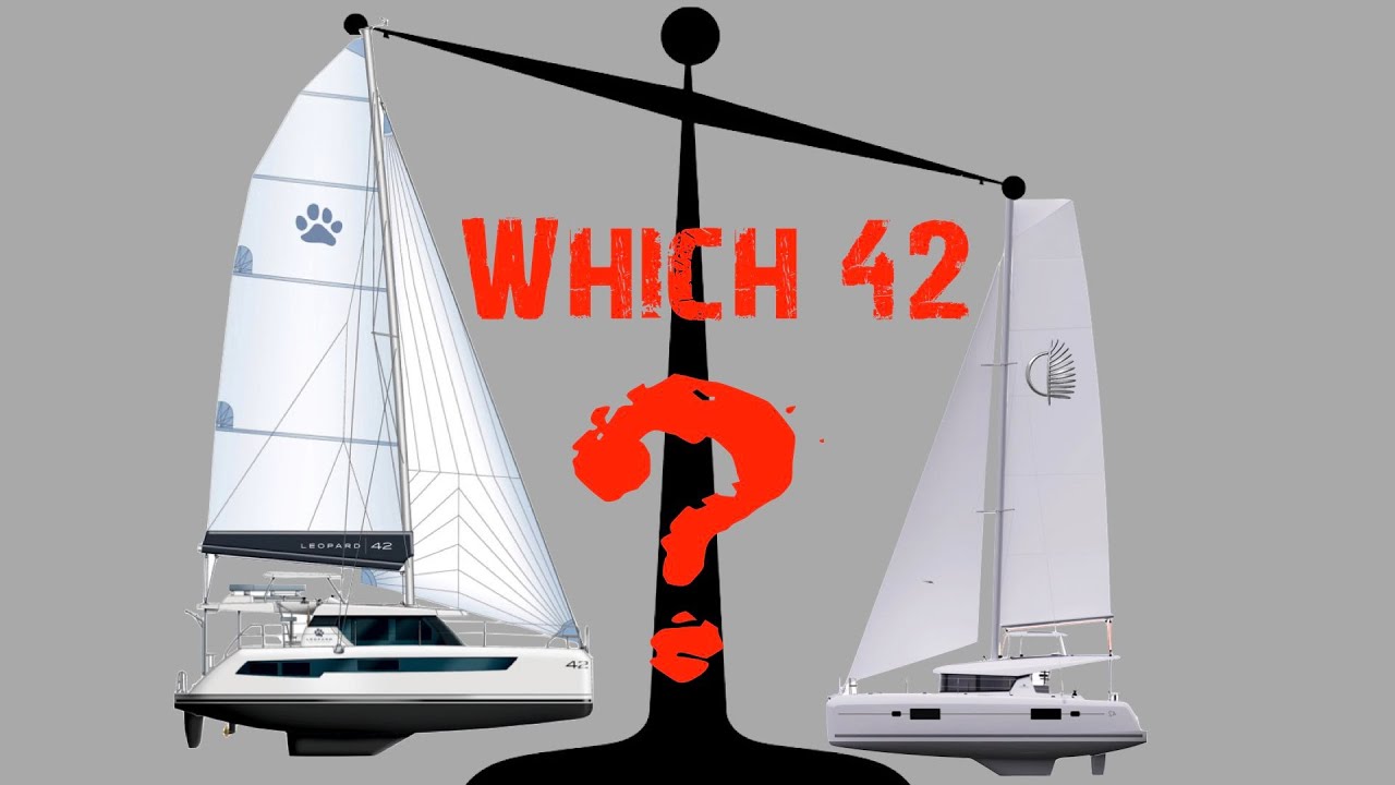 149: COMPLETE LAGOON 42 Catamaran TOUR&COMPARISON Analysis with LEOPARD 42 -2021 Annapolis Boat Show
