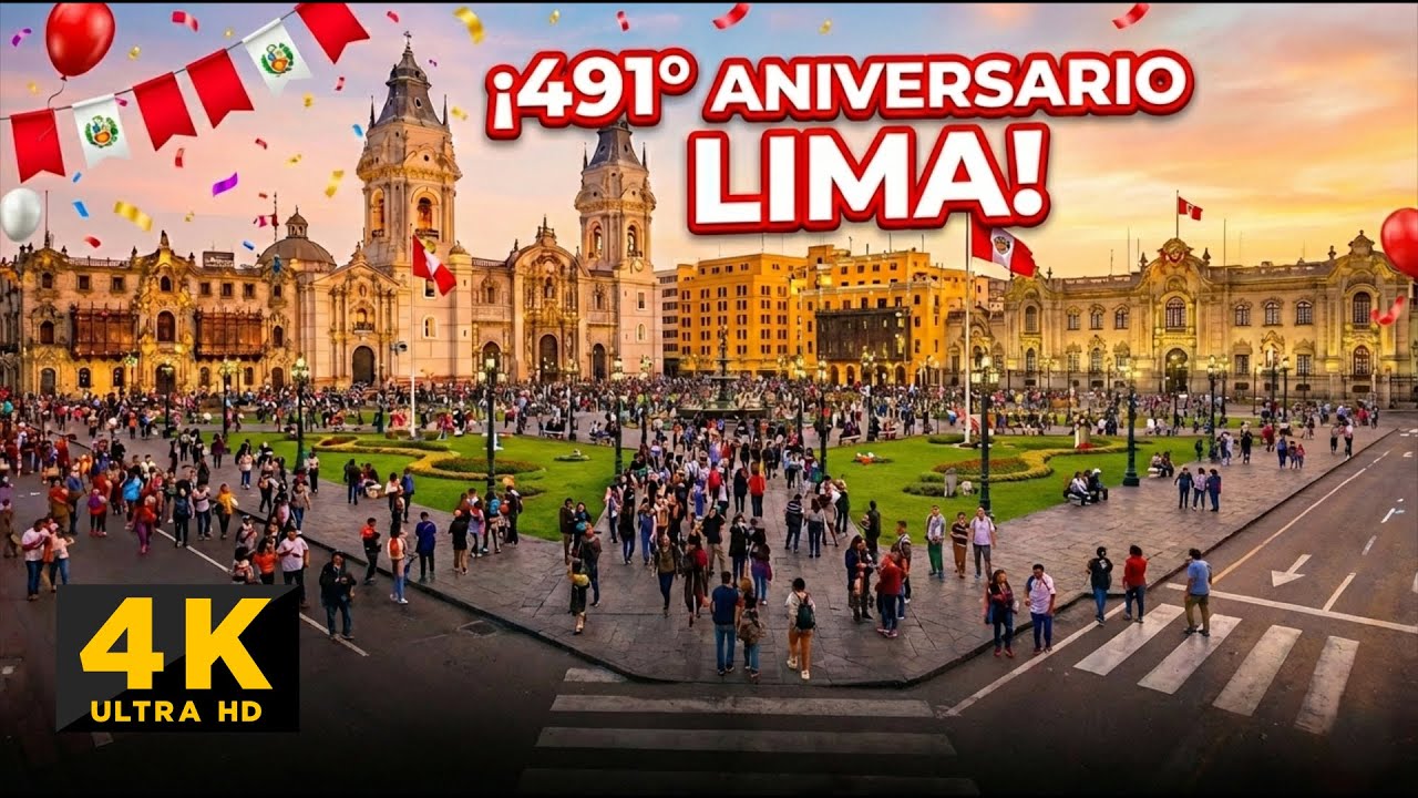 LIMA CUMPLE 491 AÑOS: así se vive hoy el Centro Histórico