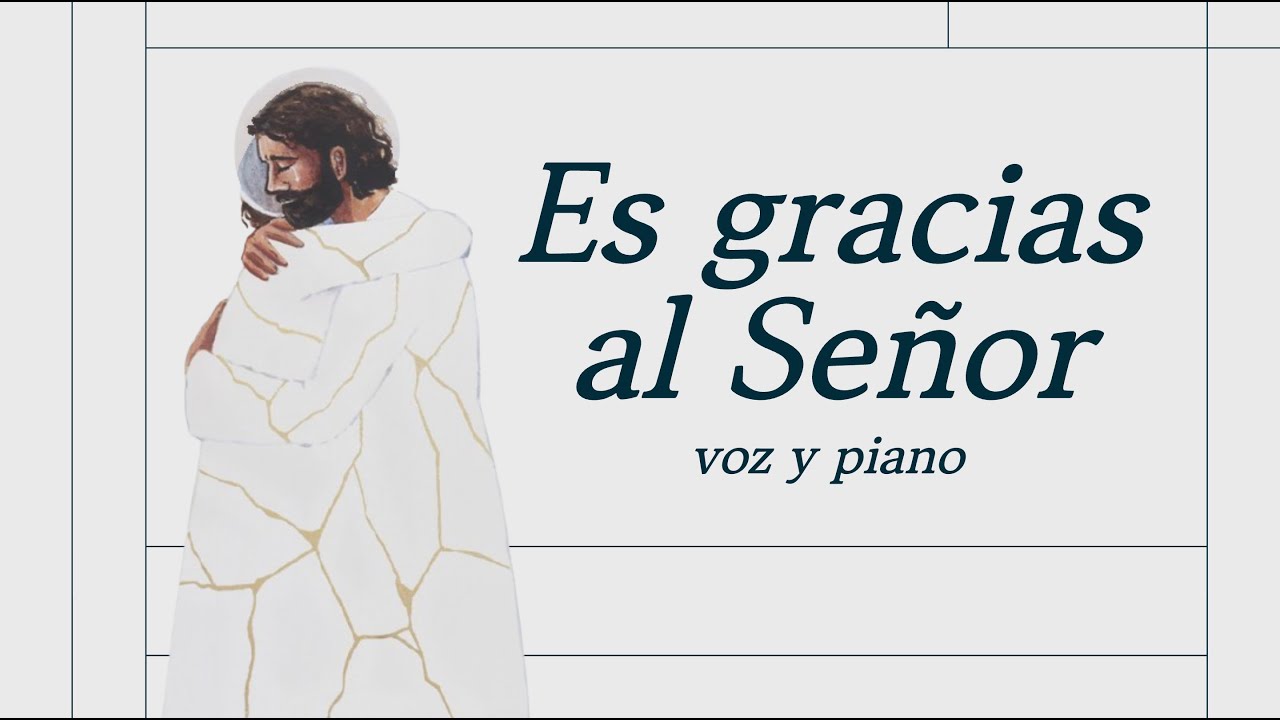 1039a. “Es gracias al Señor” voz y piano, SUD