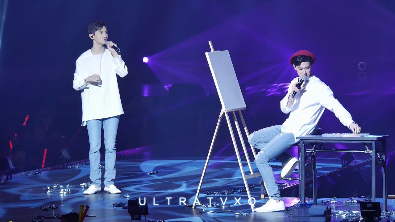[4K] 171015 동방신기 유노윤호 최강창민 팬미팅 YouR PresenT Live in Macau - 최강창민 그리기