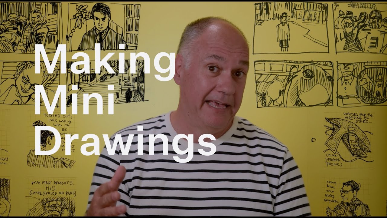 Making Mini Drawings in just a minute.