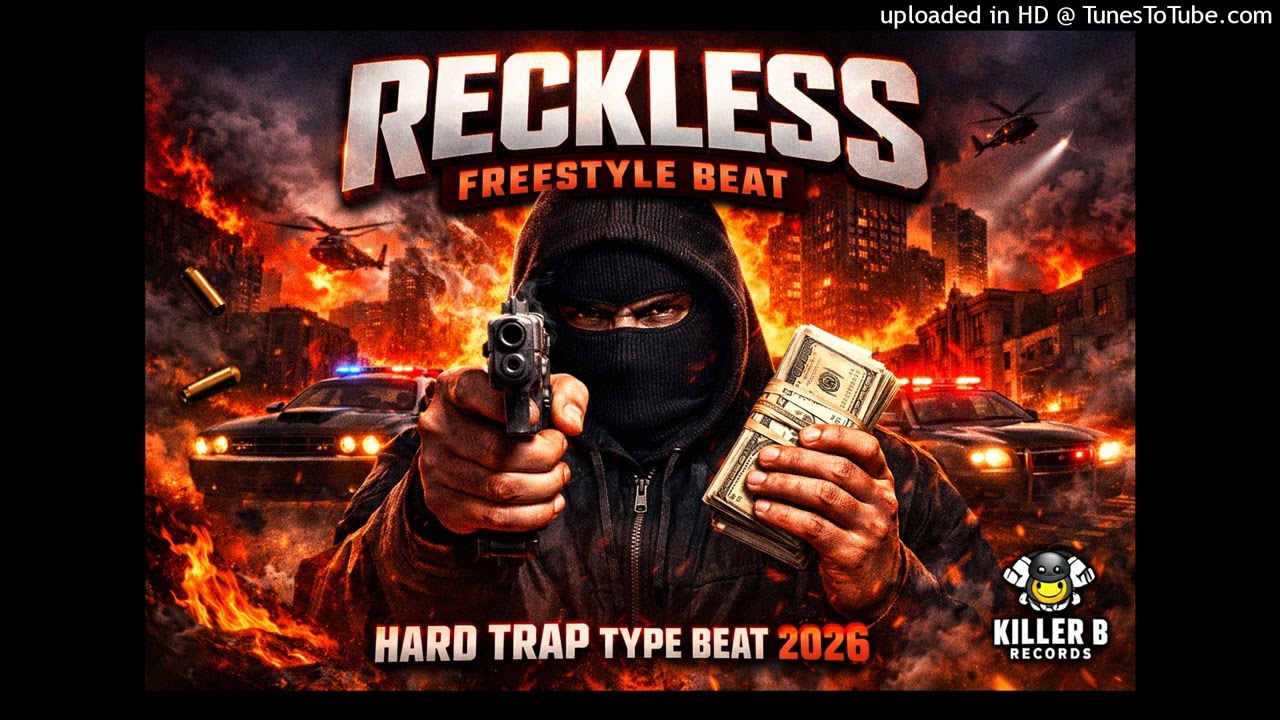 Reckless Freestyle Beat 🔥 Hard Trap Type Beat 2026 | Aggressive Rap Instrumental | KILLER B RECORDS