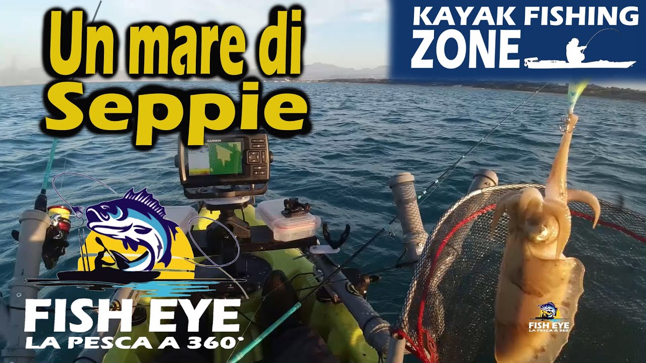 Kayak Fishing - Pesca alle seppie